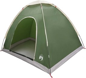 vidaXL Σκηνή Camping 2 ατόμων Πράσινο 185T Πολυεστέρας με επικάλυψη PU