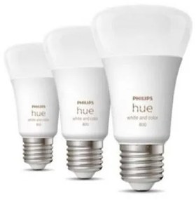 Έξυπνη Λάμπα Led 3xE27 9W Α60 800 RGBW Hue Σετ 929002489603 Philips Hue 929002489603