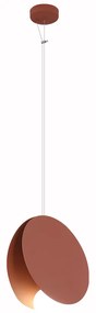 Φωτιστικό Κρεμαστό Terracotta 30xH180cm Led 6w 3300Κ 380lm Sun Light DAISY-6P-RD