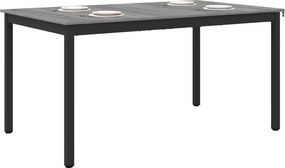 vidaXL Τραπεζαρίες ΜΕΤΑΛΛΟ