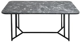 Τραπεζάκι σαλονιού Fylliana Diamond Black Marble 115x68x45 εκ. 115x68x45 εκ.