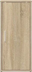 vidaXL Παπουτσοθήκη Sonoma Δρυς 32 x 35 x 70 εκ. από Μοριοσανίδα