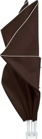 vidaXL Balcony Privacy Screen Ορθογώνιος 150 x 300 cm Πολυεστέρας Καφέ
