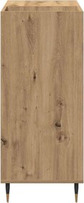 vidaXL Ντουλάπι δίσκων βινυλίου artisan δρυς 85 x 38 x 89 εκ.