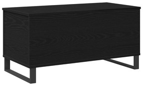 vidaXL Τραπεζάκι Καφέ Μαύρης Βελανιδιάς 90x44.5x45 εκ. Επεξεργασμένο Ξύλο