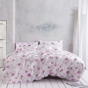 Πάπλωμα Σετ 3τμχ Next Colette Pink Ρυθμός Queen Size 220x240cm Βαμβάκι-Πολυέστερ