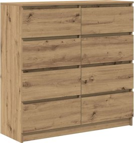 vidaXL Ντουλάπι Δρυς τεχνίτης 100x35x99 εκ. από Επεξεργασμένο Ξύλο