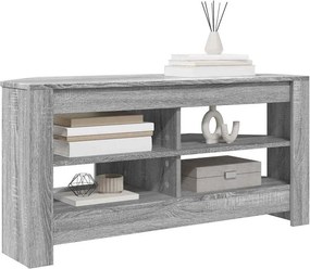 vidaXL ΓωνιακήΒάσηΤηλεόρασης 102 x 41 x 50 cm Γκρι Sonoma