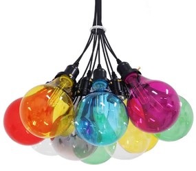 Φωτιστικό Οροφής Party 01509 10xΕ27 Φ59x30cm Multi GloboStar