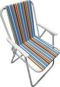 Πτυσσόμενη καρέκλα camping - 1215 - 270836 - Colorful