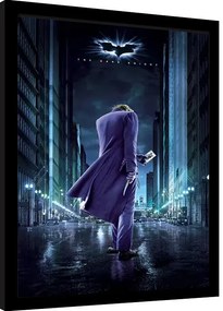 Κορνιζαρισμένη αφίσα Batman The Dark Knight - Joker City