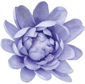 Τεχνητό Κρεμαστό Νούφαρο 00-23858-30-3 Φ32x18cm Lilac Marhome Ύφασμα,Πλαστικό