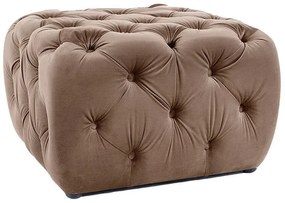 PUF SOPHIA VELVET CIEMNY BEŻ BLUVEL 40 DIOMMI-80-3063