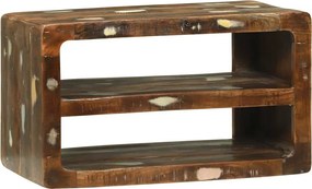 vidaXL Ντουλάπι TV Πολύχρωμο 60 x 32 x 36 εκ. Μασίφ ανακυκλωμένο ξύλο