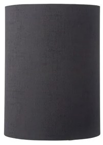Καπέλο Φωτιστικού 1xE14 Ύφασμα Φ17,5cm Marl Ebb&Flow-SH101011-E-Ανθρακί SH101011-E