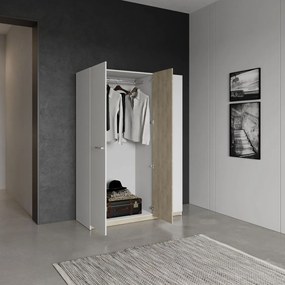 Ντουλάπα Winston τρίφυλλη-Leuko