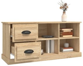 vidaXL Έπιπλο Τηλεόρασης Sonoma Δρυς 102x35,5x47,5 εκ. Επεξ. Ξύλο