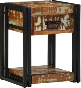 vidaXL Κομοδίνο 2 τμχ. Πολύχρωμο 40 x 35 x 50 εκ.