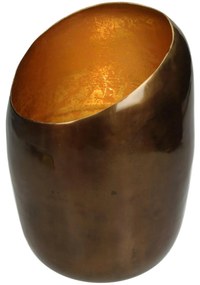 Κηροπήγιο ArteLibre Μπρονζέ Αλουμίνιο 13.5x13.5x20cm Arte-05153890