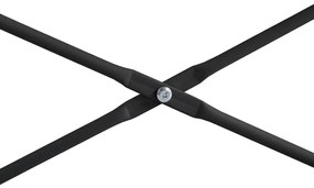 vidaXL Γραφείο Υπολογιστή Μαύρο 110 x 60 x 70 εκ. Επεξεργασμένο Ξύλο
