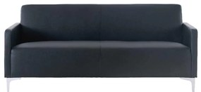Καναπές Style 2 Θεσ.112x71x72 K/D PU Μαύρο