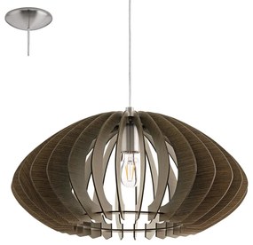 Φωτιστικό Οροφής Cossano 2 95261 Brown Eglo Metal,Wood