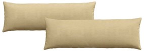 vidaXL Μαξιλάρι Καναπέ 2 pcs Γκρι Πράσινο 120 x 40 cm