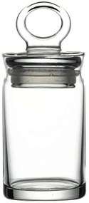 Βάζο Αποθήκευσης Kitchen SP95104G1 Φ6,4x13,8cm 240ml Clear Espiel Glass