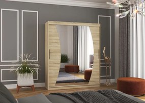 Ντουλάπα Madrigal 180 συρόμενη-Drus anoixto