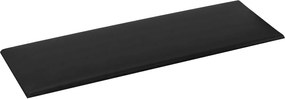 vidaXL Κεφαλάρι Τοίχου 12 pcs Μαύρο 90 x 30 cm ύφασμα