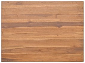 vidaXL Έπιπλο Μπάνιου/Νιπτήρα Επιτοίχιο 60x45x30 εκ. Μασίφ Ξύλο Teak