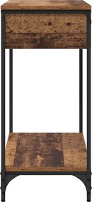 vidaXL Τραπέζι κονσόλας Άλλο Παλαιό ξύλο 100 x 34.5 x 75 εκ.