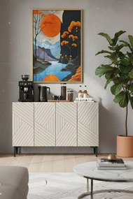 Console Ferro 120 - White, Travertine White
Travertine