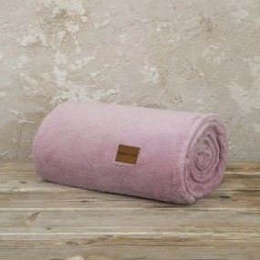 Κουβέρτα Καναπέ Jacquard Mellow Pink Nima 130X170 130x170cm Πολυέστερ