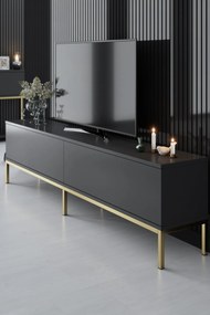 TV Stand Lord - Anthracite, Gold Anthracite
Gold
