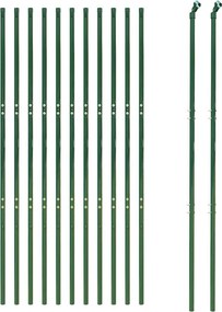 vidaXL Συρματόπλεγμα Περίφραξης Πράσινο 1,6 x 25 μ.
