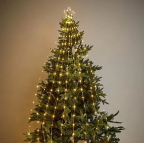 Χριστουγεννιάτικος φωτισμός 2μ 194 led ζεστό λευκό 18779-18 OEM