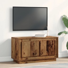 vidaXL Κονσόλα Τηλεόρασης Παλιού Ξύλου 80x35x45 εκ. Κατασκευασμένο Ξύλο