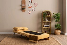 Πολυθρόνα-Κρεβάτι Μουσταρδί COSMO SINGLE 77x70x82