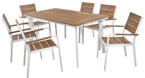 ΣΕΤ ΤΡΑΠΕΖΑΡΙΑΣ 7ΤΜΧ ΣΕ ΛΕΥΚΟ ΧΡΩΜΑ HM5240.01