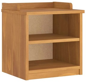 vidaXL Πάγκος διαδρόμου "SANDNES" 45x40x50 εκ.Πεύκο μασίφ ξύλο