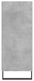 Ραφιέρα Γκρι Σκυροδέματος 57 x 35 x 90 από Επεξεργασμένο Ξύλο - Γκρι