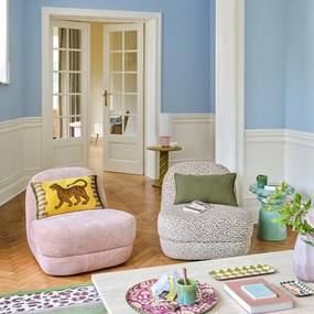 Πολυθρόνα lounge compact με υφασμάτινη υφή, OLTO