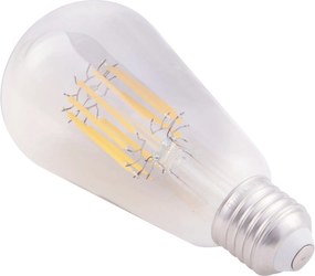 ΛΑΜΠΤΗΡΑΣ HM4189.03 LED FILAMENT 12W E27 2700K SMOKE