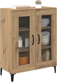 vidaXL Πλαϊνό γραφείο Artisan Oak 69,5 x 34 x 90 εκ.