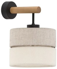 Απλίκα Φωτιστικό Τοίχου E27 15W IP20 Γκρι Eco 5776 TK Lighting-5776-Γκρι 5776