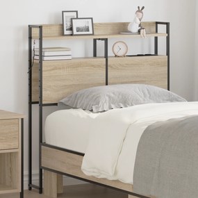 vidaXL Κεφαλάρι Αποθήκης Sonoma Oak 90 εκ. Επεξεργασμένο ξύλο