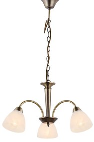 Φωτιστικό Κρεμαστο Aca DLX7393BR BYRON Οξυντέ (Bronzed)