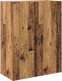 vidaXL Highboard 2 pcs Παλιό Ξύλο Επεξεργασμένο ξύλο