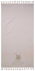 Πετσέτα Θαλάσσης-Παρεό Βαμβακερή 90x170εκ. Essential 3797 Σπαγγί Greenwich Polo Club